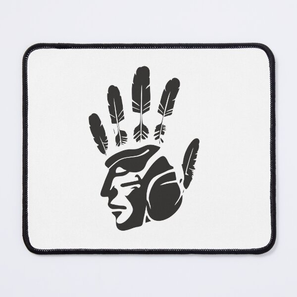 Item preview, Hau! Native American palm print designed and sold by Aceofspace3000.