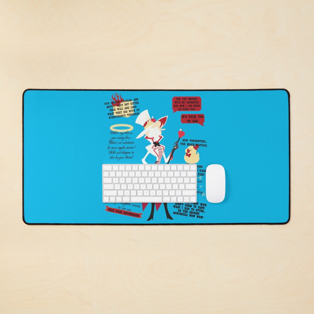Lucifer Minimalist Quotes Sticker