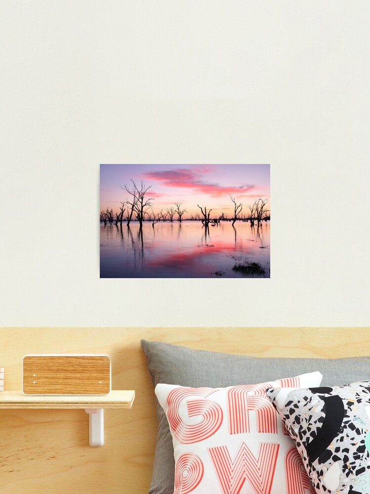 Thumbnail 2 of 3, Photographic Print, Lake Victoria Dawn, Australia designed and sold by Chockstone.