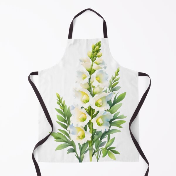 Item preview, White Snapdragons (Antirrhinum majus) designed and sold by HOMETOWN86.