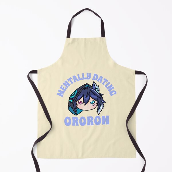 Item preview, Genshin Impact mentally dating Ororon typography Morcaworks designed and sold by Morcawork.