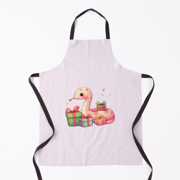 Item preview, Strawberry snake with Christmas presents  designed and sold by DaintyDooodles.