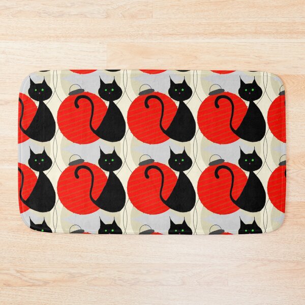 Item preview, Black Cat & Red Lantern designed and sold by Betsy Phillips.