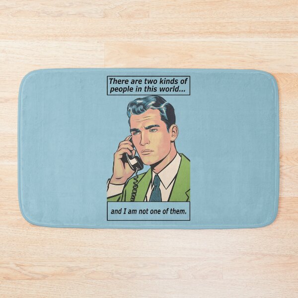 Item preview, Pop art comic book style. There are two kinds of people designed and sold by hitNmiss.