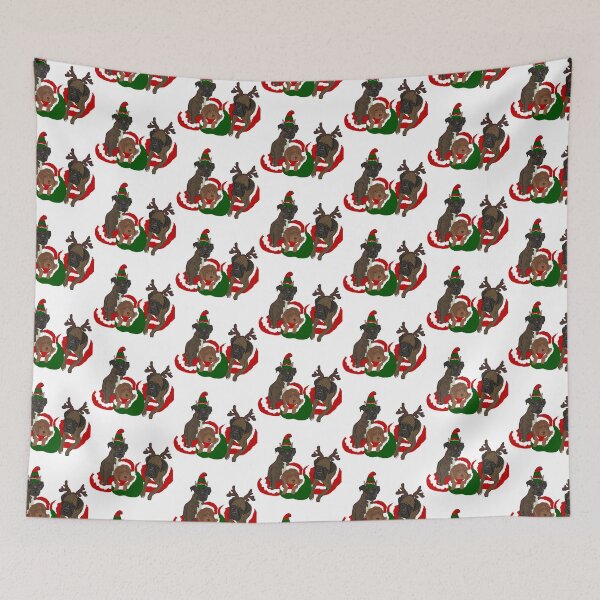 Item preview, All I want for Christmas with Boxers designed and sold by RainbowRemedy.