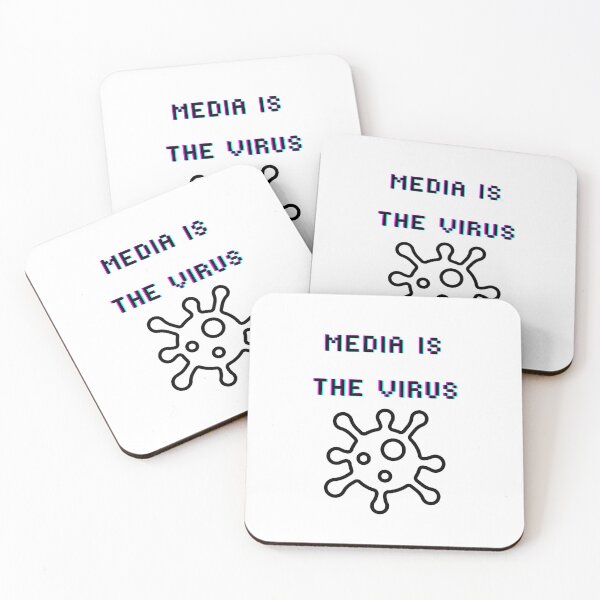 Item preview, Media is the Virus designed and sold by UmagineArts.
