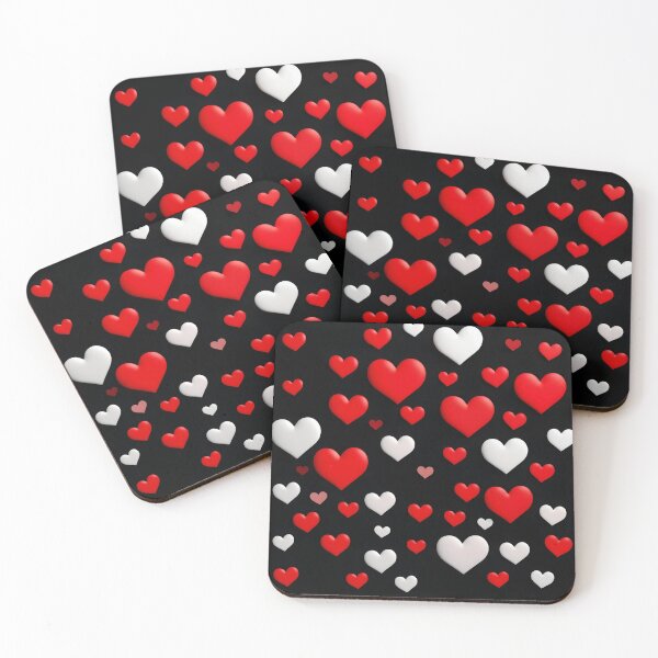 Item preview, Heart Pattern #5 designed and sold by Kaleidoscope Print.