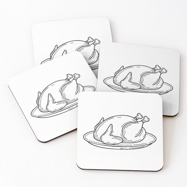 Item preview, A Roasted Chicken on a Platter designed and sold by rasagamastore.