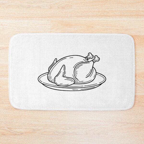 Item preview, A Roasted Chicken on a Platter designed and sold by rasagamastore.