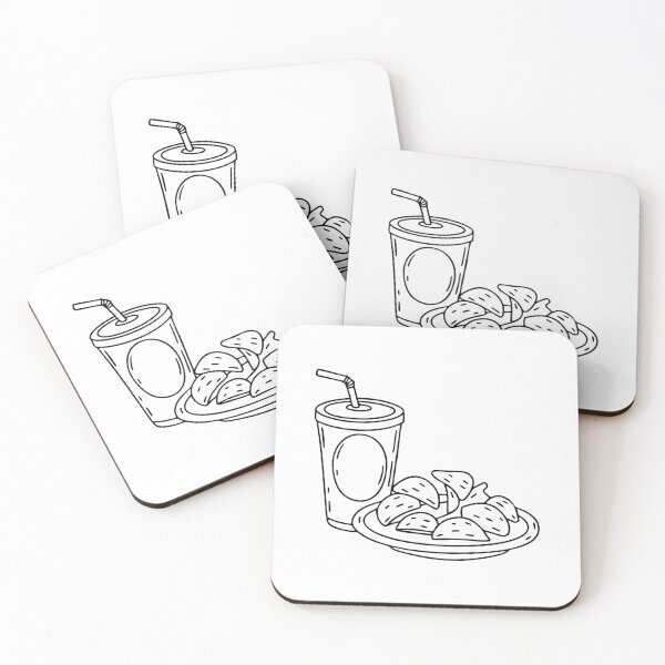 Item preview, A Plate of Potato Chips with Soda designed and sold by rasagamastore.