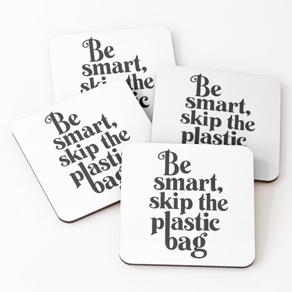 Item preview, Be Smart, Skip the Plastic Bag - Eco-Friendly Design designed and sold by Simplehue.
