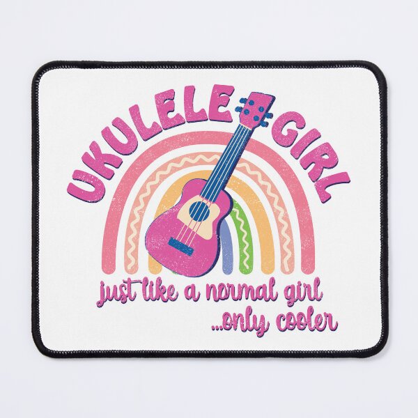 Item preview, Ukulele girl. Just like a normal girl, only cooler designed and sold by UkeverseGifts.