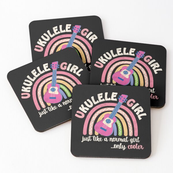 Item preview, Ukulele girl. Just like a normal girl, only cooler designed and sold by UkeverseGifts.