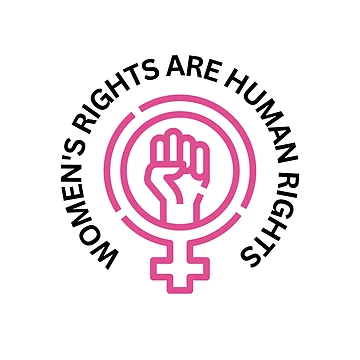 Artwork thumbnail, Women Rights are Human Rights by touchofbasic