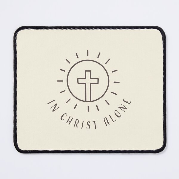 Item preview, Christian Quote - In Christ Alone designed and sold by CrossCrafted.