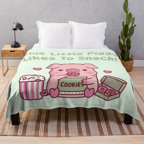 Item preview, Cute This Little Piggy Likes To Snack designed and sold by rustydoodle.