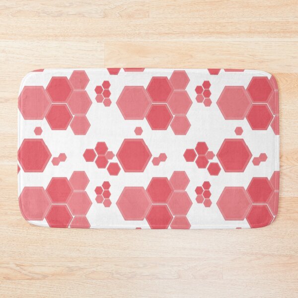Item preview, Hexagons on White 14 designed and sold by mikor.