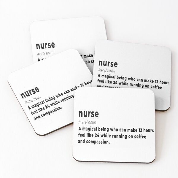 Item preview, Funny Nurse Definition Quote designed and sold by LordSH.