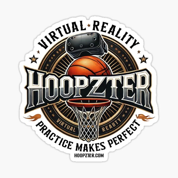 Hoopzter Logo Sticker