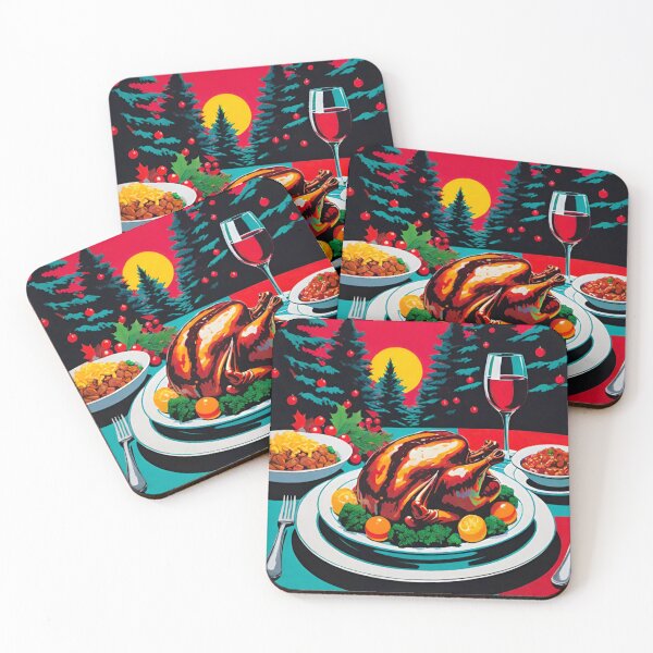 Item preview, Christmas Feast with Turkey as Centerpiece designed and sold by GrizzlyCollective.