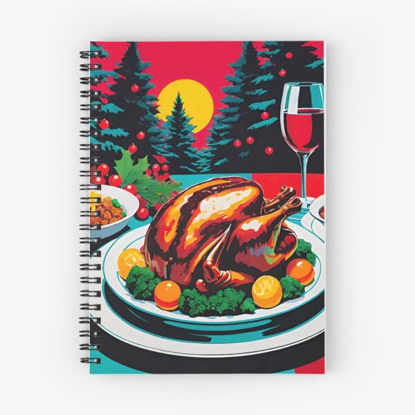 Item preview, Christmas Feast with Turkey as Centerpiece designed and sold by GrizzlyCollective.
