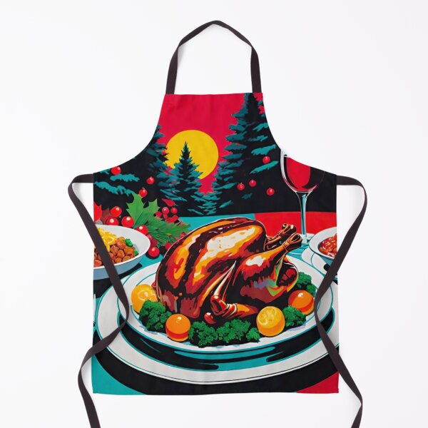Item preview, Christmas Feast with Turkey as Centerpiece designed and sold by GrizzlyCollective.