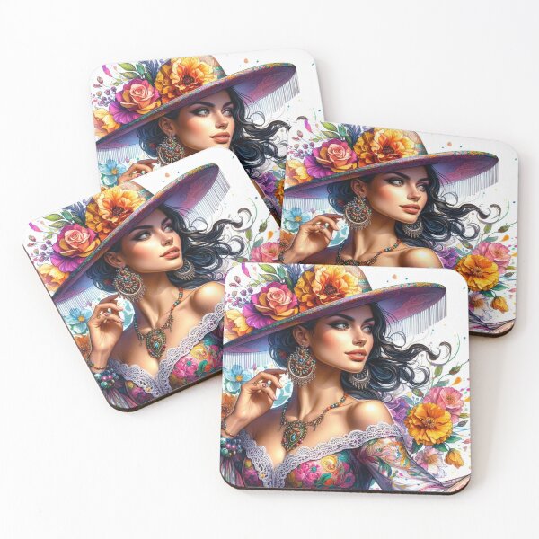 Item preview, Flamenco colorful latin dance  designed and sold by nicnacc.