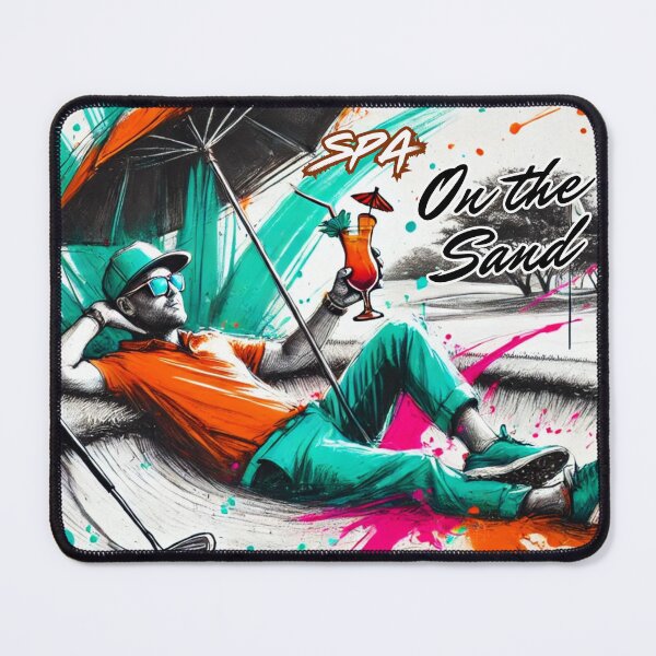Item preview, Spa on the Sand - Golf Hilarious designed and sold by SparkandSeed.