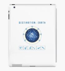 Earth destination gate iPad Case/Skin