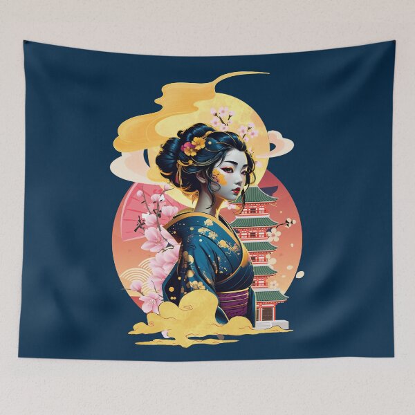 Item preview, Elegance in Motion: A Geisha's Grace designed and sold by staceyayesa.