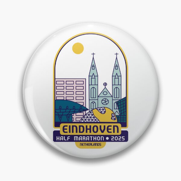 Item preview, Eindhoven, Half Marathon – 2025 - Netherlands designed and sold by Moritz Schwäble.