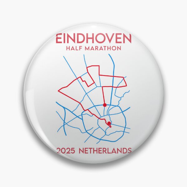 Item preview, Eindhoven, Half Marathon – 2025 - Netherlands designed and sold by Moritz Schwäble.