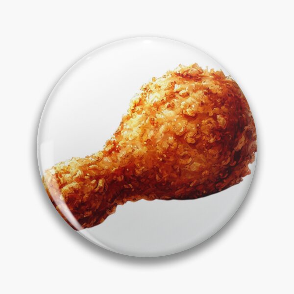Item preview, Fried Chicken Drumstick Illustration designed and sold by Little Care Studio.
