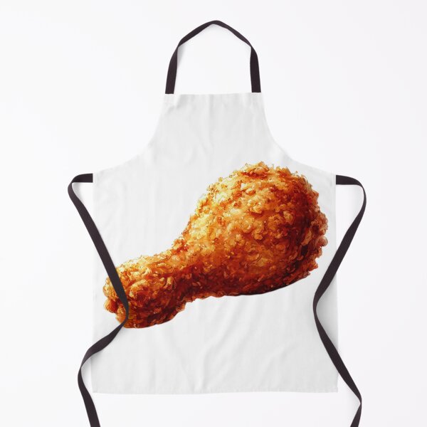 Item preview, Fried Chicken Drumstick Illustration designed and sold by Little Care Studio.