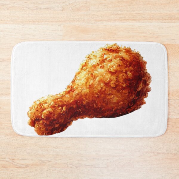 Item preview, Fried Chicken Drumstick Illustration designed and sold by Little Care Studio.
