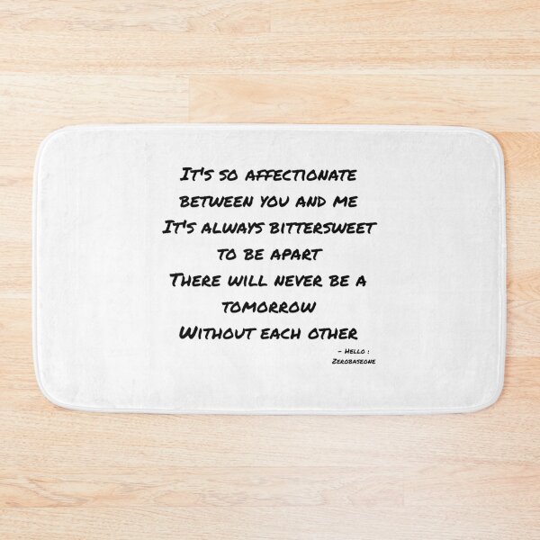 Item preview, Hello By Zerobaseone Lyrics designed and sold by ArtRaftPro.