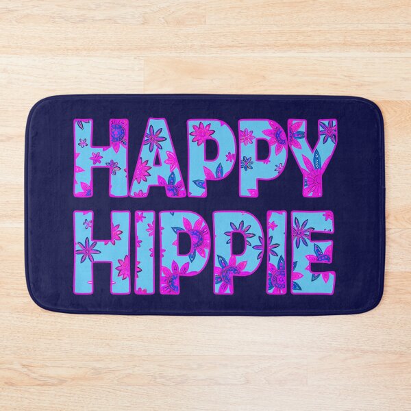 Item preview, Happy Hippie Words Flower Power Free Spirit Hippie Vibes 1 of 4 designed and sold by Beachy.