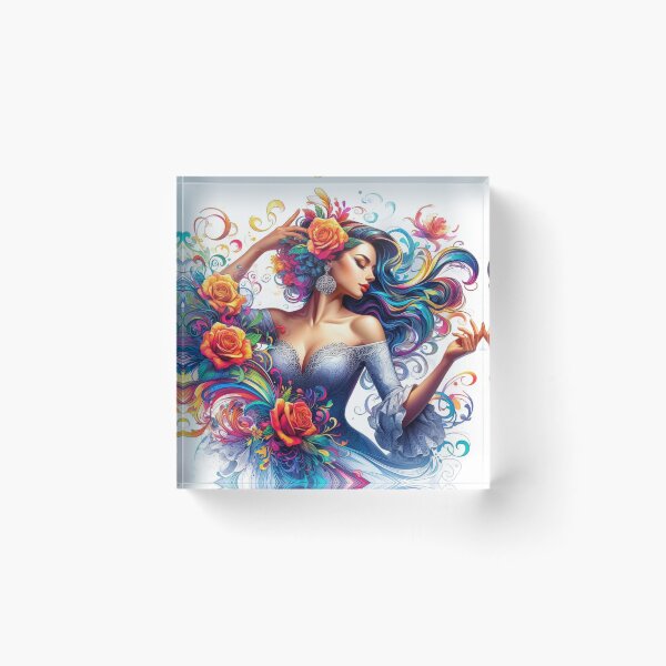 Item preview, Flamenco Passion for music and vibrant color designed and sold by nicnacc.