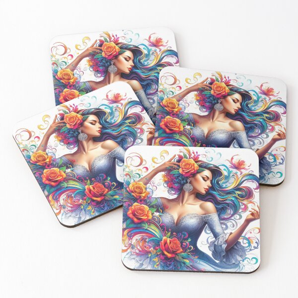 Item preview, Flamenco Passion for music and vibrant color designed and sold by nicnacc.