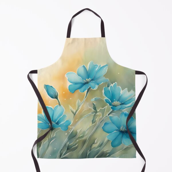 Item preview, Turquoise Flower Meadow designed and sold by CalmnessbyChoice.