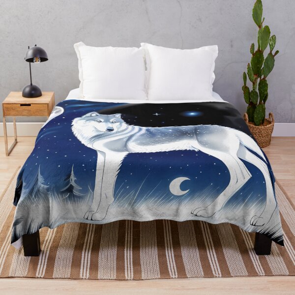 Item preview, Lone Wolf in Moonlight designed and sold by Indie-Chille.