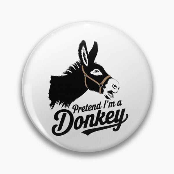 Item preview, Pretend i'm a donkey - Donkey silhouette - Donkeys are awesome - Donkey charms - Donkey nature designed and sold by JansenGS.