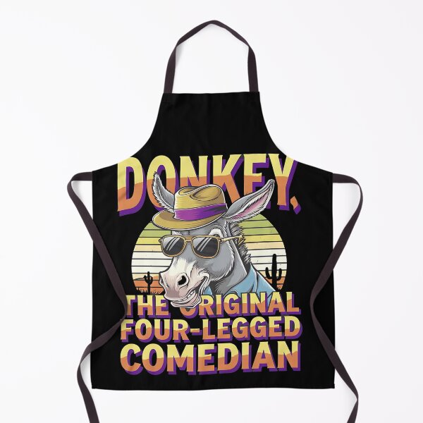 Item preview, Donkey comedian - Donkey silhouette - Donkeys are awesome - Donkey charms - Donkey nature designed and sold by JansenGS.