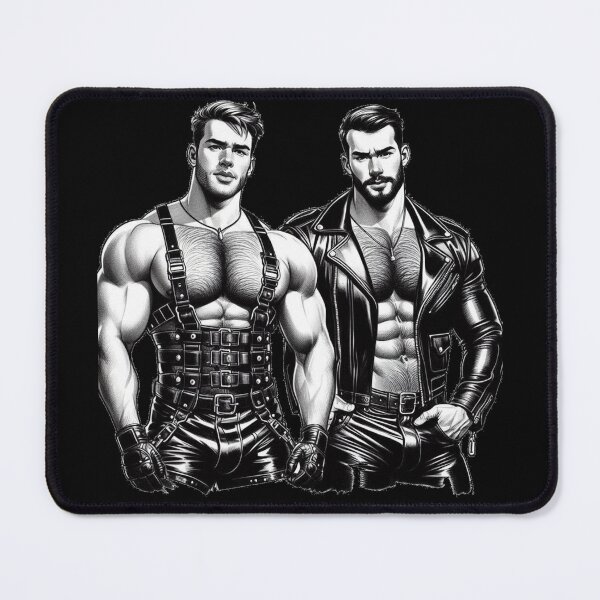 Artikelvorschau, Gay Hot Leather Daddies Leder Pride Grafikdesign entworfen und verkauft von ItsAKinkThing.