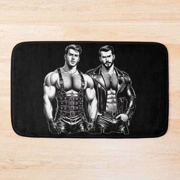 Artikelvorschau, Gay Hot Leather Daddies Leder Pride Grafikdesign entworfen und verkauft von ItsAKinkThing.