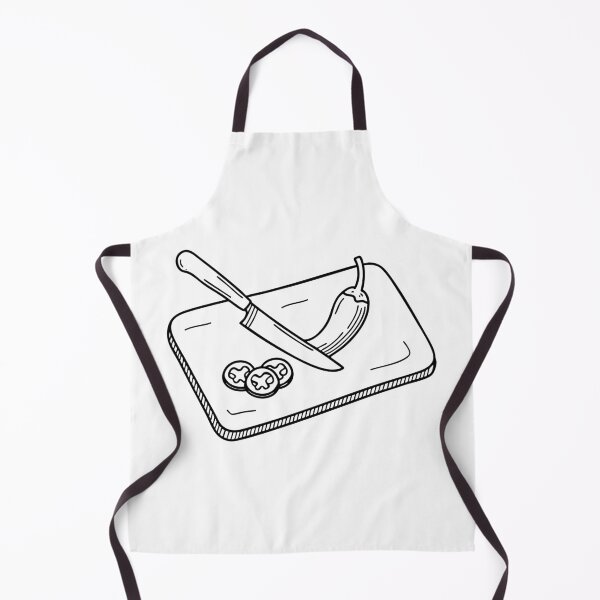 Item preview, A Chili Pepper Chopped with a Knife on a Cutting Board designed and sold by rasagamastore.
