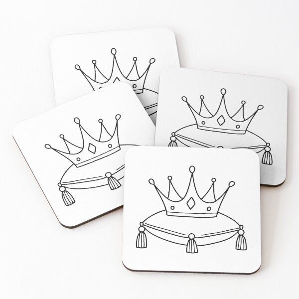 Item preview, A Crown on a Velvet Cushion designed and sold by rasagamastore.