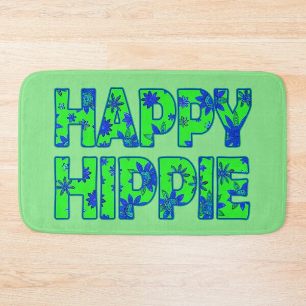 Item preview, Happy Hippie Words Flower Power Free Spirit Hippie Vibes 3 of 4 designed and sold by Beachy.