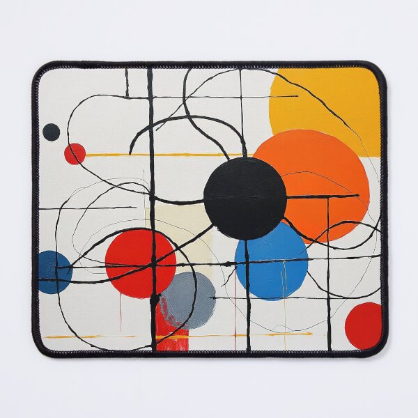 Aperçu de l'œuvre Composition minimaliste de Wassily Kandinsky créée et vendue par maniacfitness.
