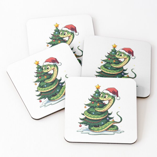 Item preview, snake christmas designed and sold by Krasnovaovaova.